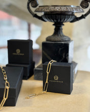Ladda upp bild till gallerivisning, Paperclip, halsband 18k