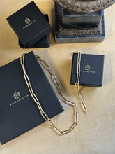 Ladda upp bild till gallerivisning, Paperclip, armband 18k