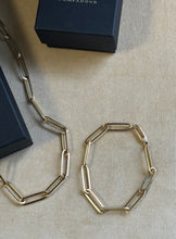 Ladda upp bild till gallerivisning, Paperclip, armband 18k