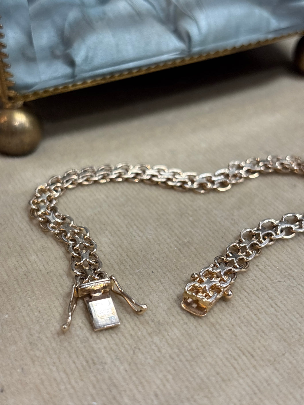 Armband, X-länk, 18k guld, 1966