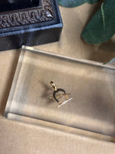 Ladda upp bild till gallerivisning, Hänge ”Hästsko &amp; Ridspö” 18k guld
