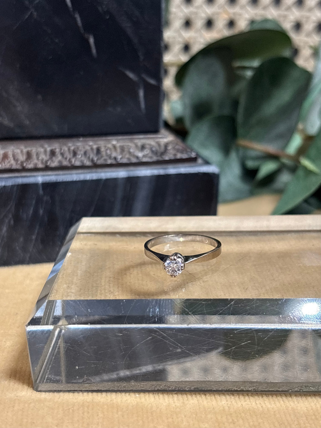 Diamantring ”Spectra” 0,28ct. 18k vitguld