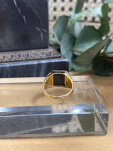 Ladda upp bild till gallerivisning, Klackring 18k guld med diamant
