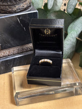 Ladda upp bild till gallerivisning, Alliansring med diamanter 0,75ct. 18k guld, Schalins
