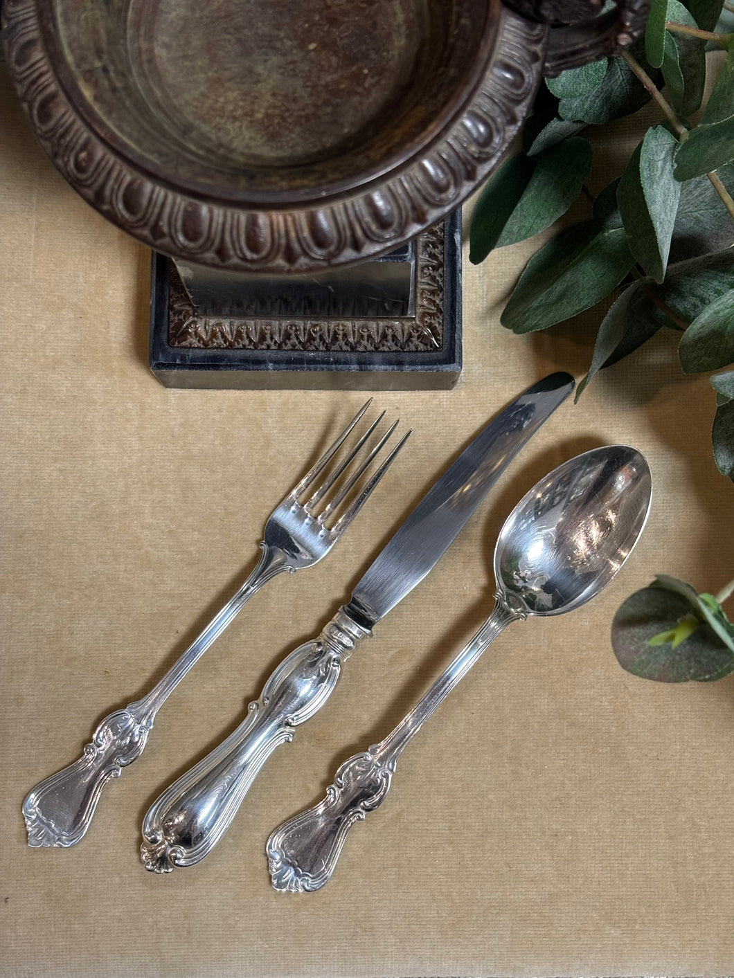 ”Olga” bestickset i äkta silver GAB 1982
