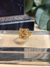 Ladda upp bild till gallerivisning, X-länk ring, 18k guld. Sävsjö Guld.
