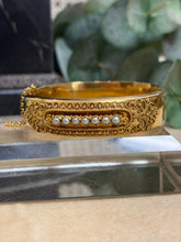 Ladda upp bild till gallerivisning, Antik Armring 18k guld. G.Dahlgren 1872
